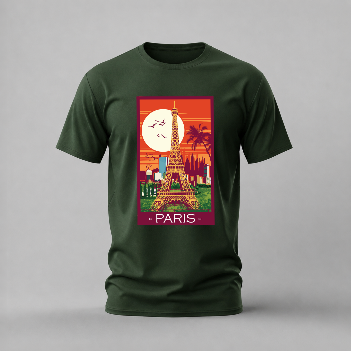 PARIS Eiffel Tower Graphic T-Shirt