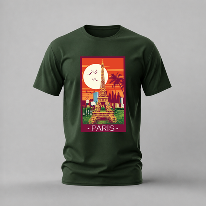 PARIS Eiffel Tower Graphic T-Shirt