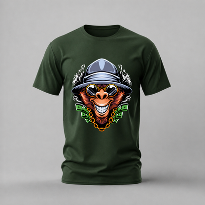COOL MONKEY Boss Graphic T-Shirt