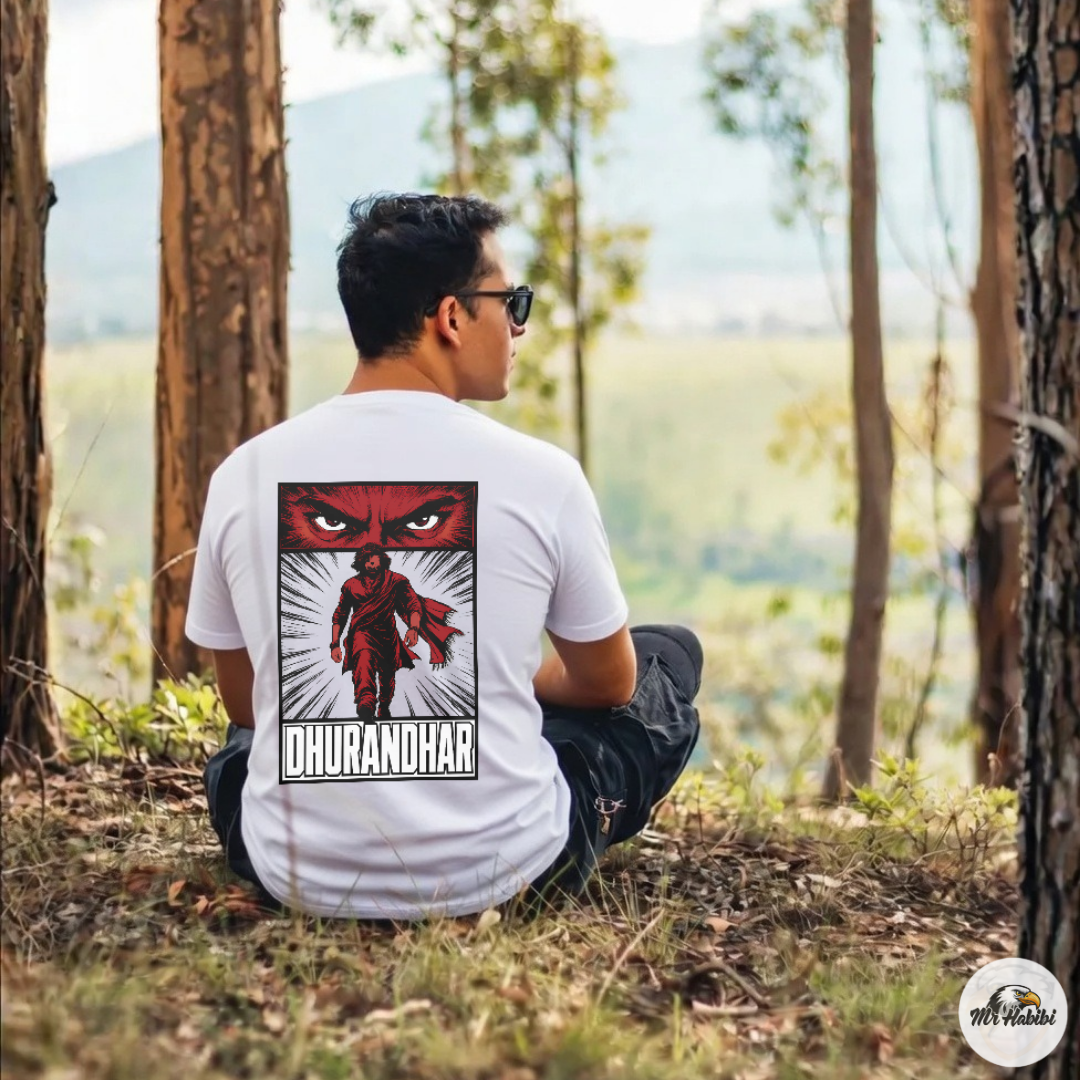 Dhurandhar Rage Manga Warrior T-Shirt