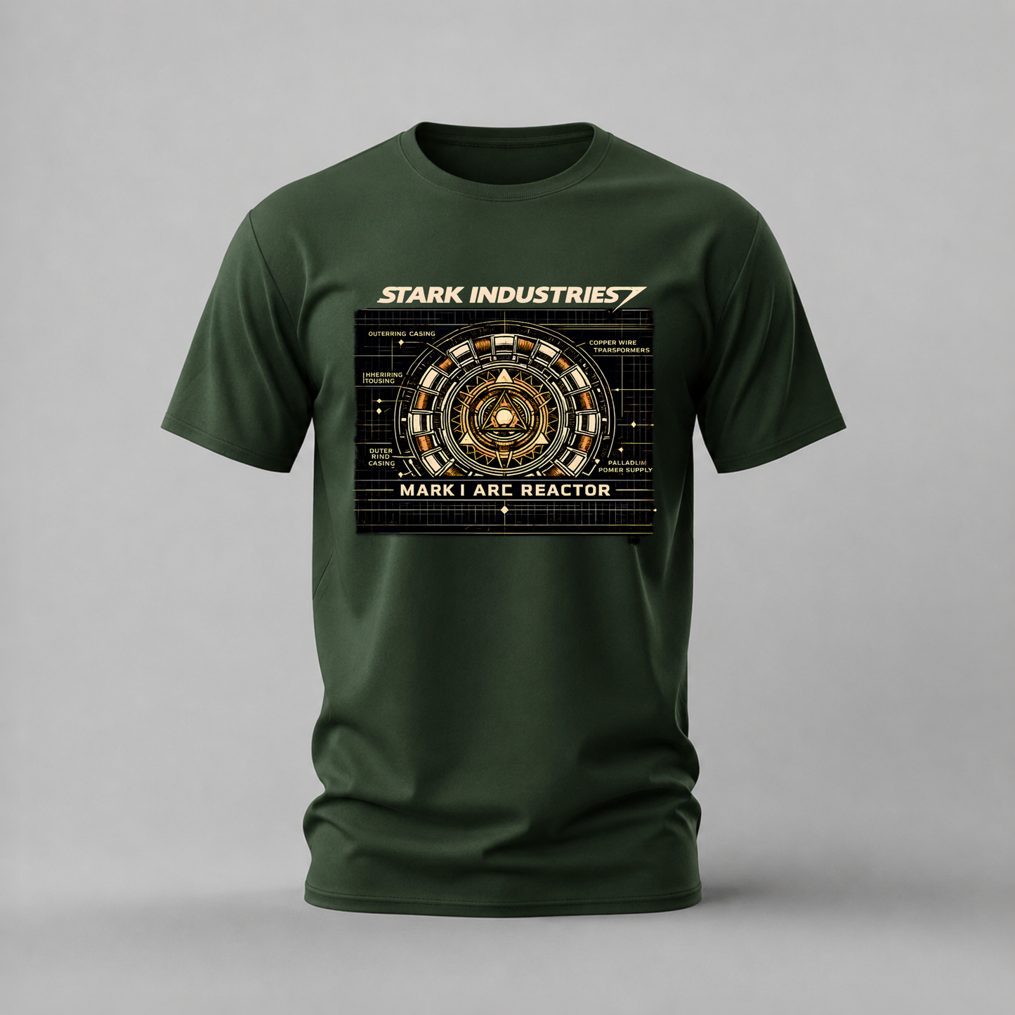 STARK INDUSTRIES Arc Reactor Graphic T-Shirt