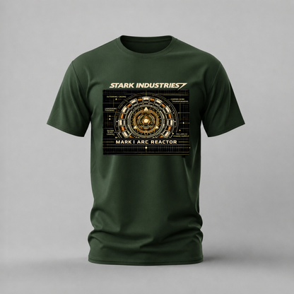 STARK INDUSTRIES Arc Reactor Graphic T-Shirt