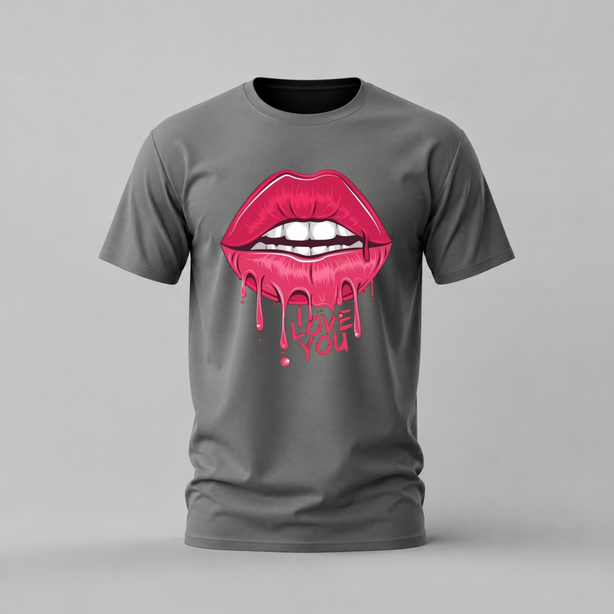 I LOVE YOU LIPS Graphic T-Shirt