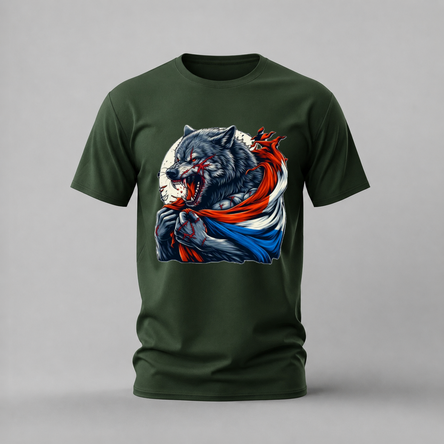 FEROCIOUS WOLF Graphic T-Shirt