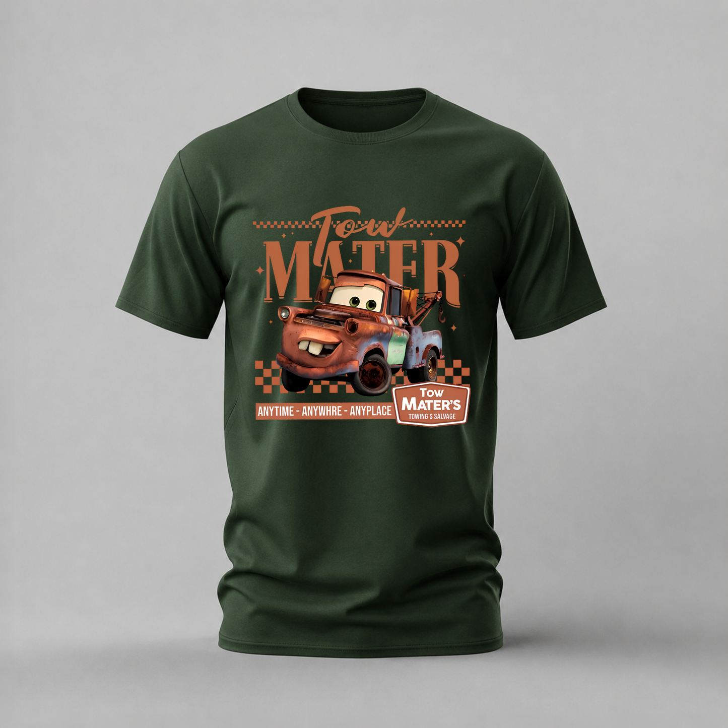 TOW MATER Towing & Salvage Graphic T-Shirt