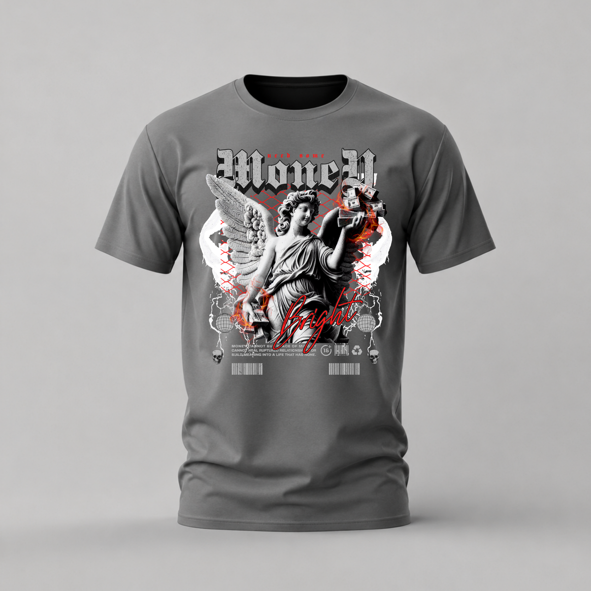 NEED SOME MONEY BRIGHT Graphic T-Shirt