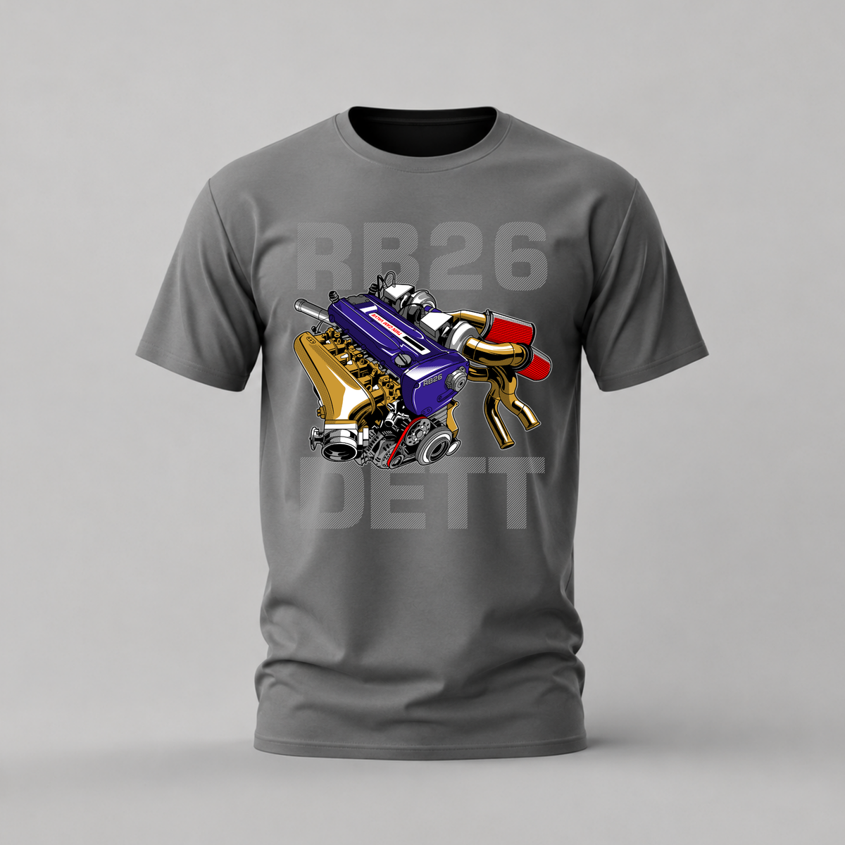 RB26 DETT ENGINE Graphic T-Shirt