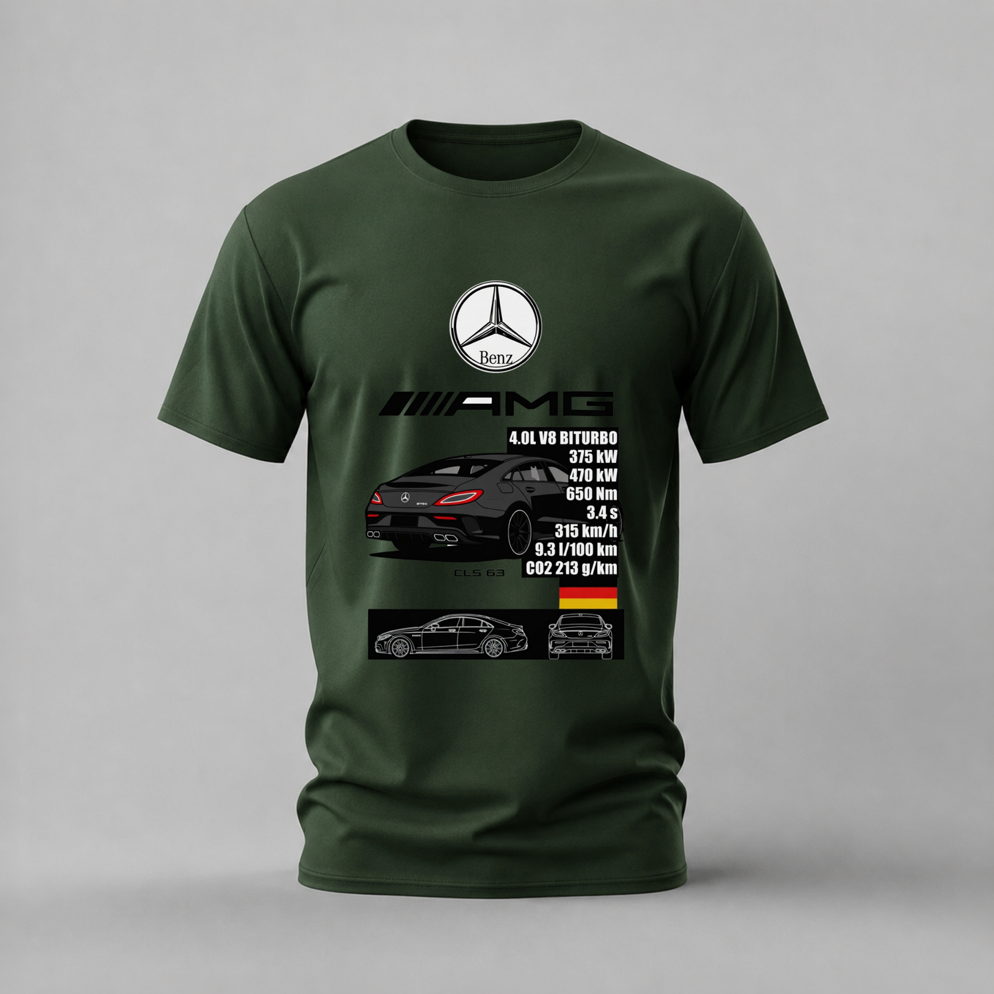 MERCEDES CLS 63 AMG Graphic T-Shirt