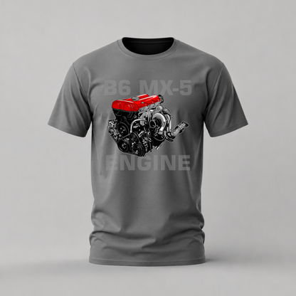 B6 MX-5 ENGINE Graphic T-Shirt