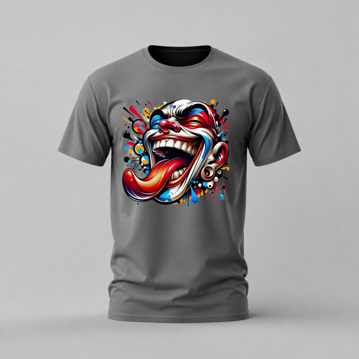CRAZY CLOWN Graphic T-Shirt