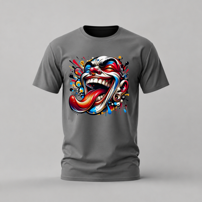 CRAZY CLOWN Graphic T-Shirt