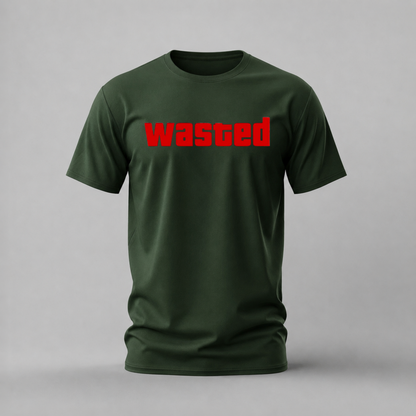 WASTED GTA Graphic T-Shirt