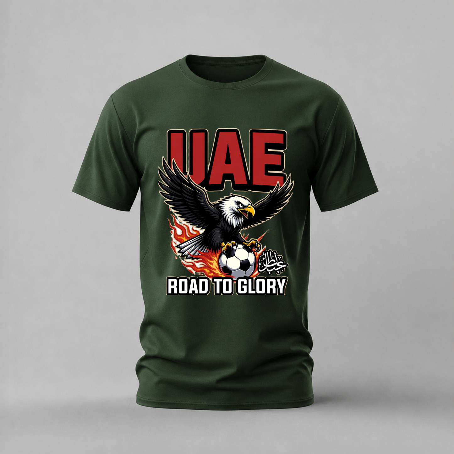 UAE Road to Glory Eagle Graphic T-Shirt