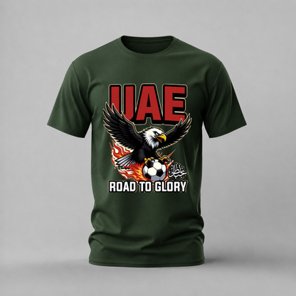 UAE Road to Glory Eagle Graphic T-Shirt