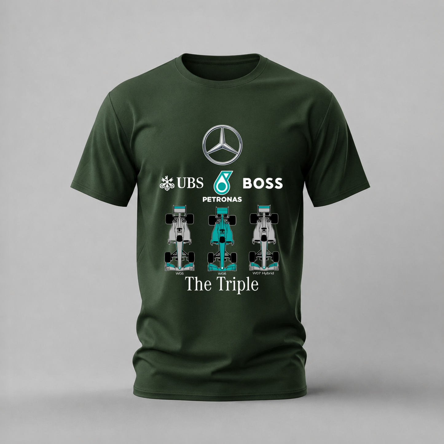 MERCEDES F1 The Triple Graphic T-Shirt