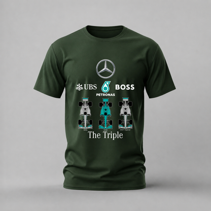 MERCEDES F1 The Triple Graphic T-Shirt