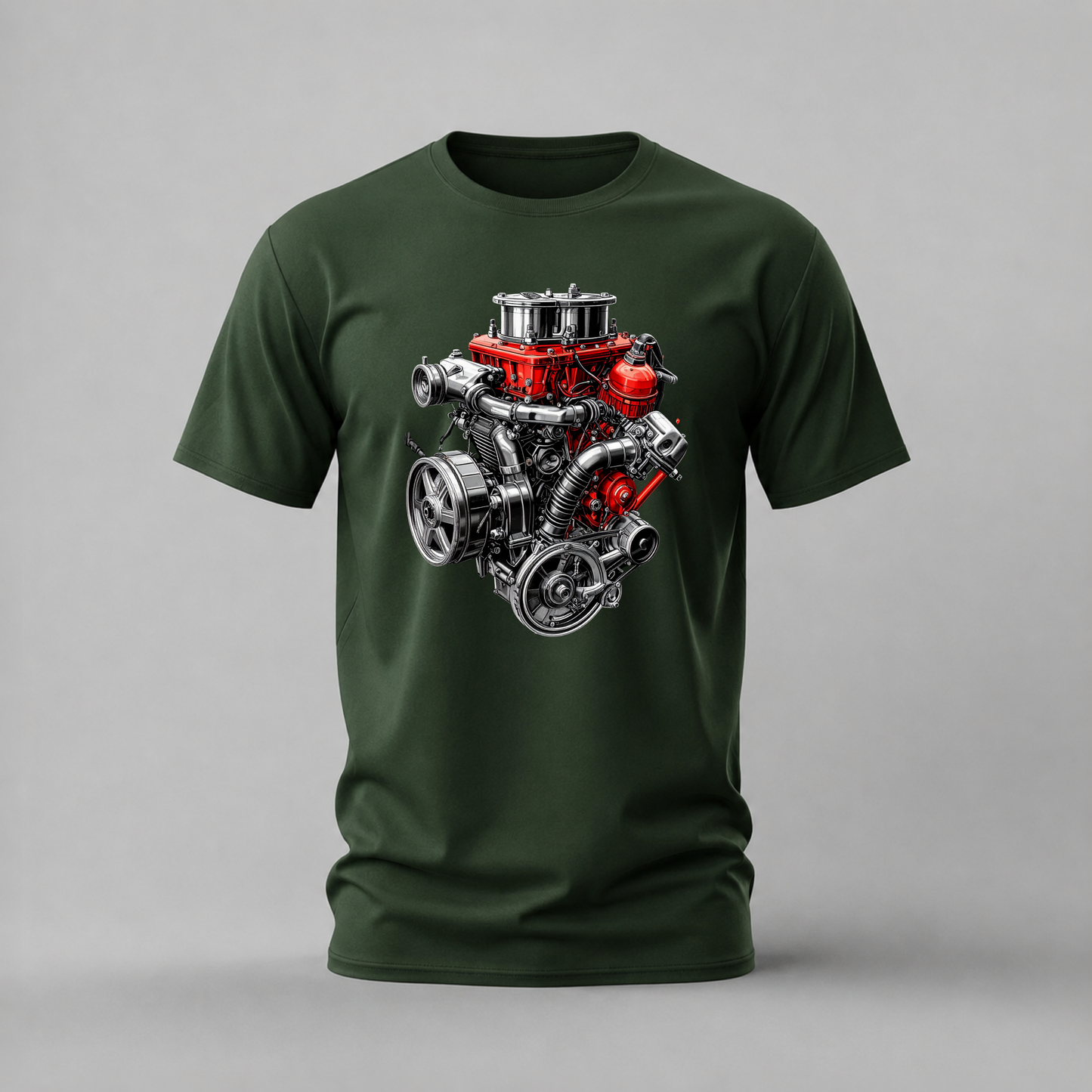 CHROME ENGINE Graphic T-Shirt