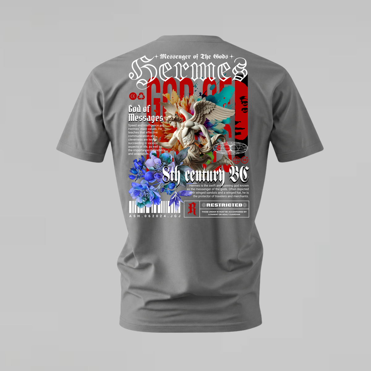 HERMES GOD OF MESSAGES Graphic T-Shirt