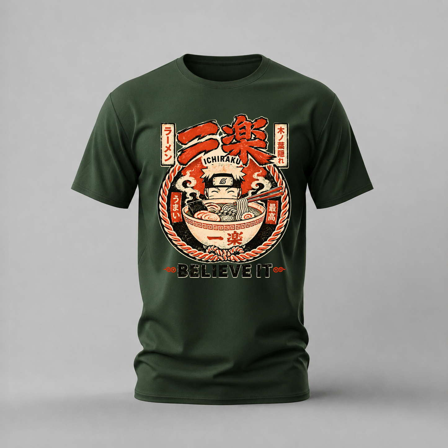 ICHIRAKU RAMEN Naruto Graphic T-Shirt
