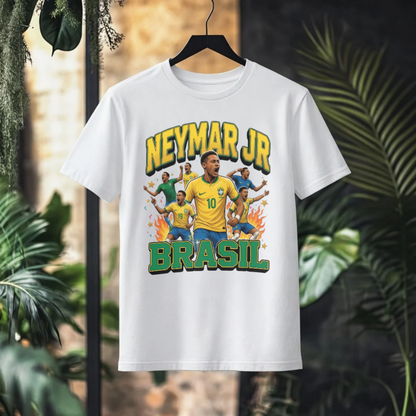 NEYMAR JR Brasil Graphic T-Shirt