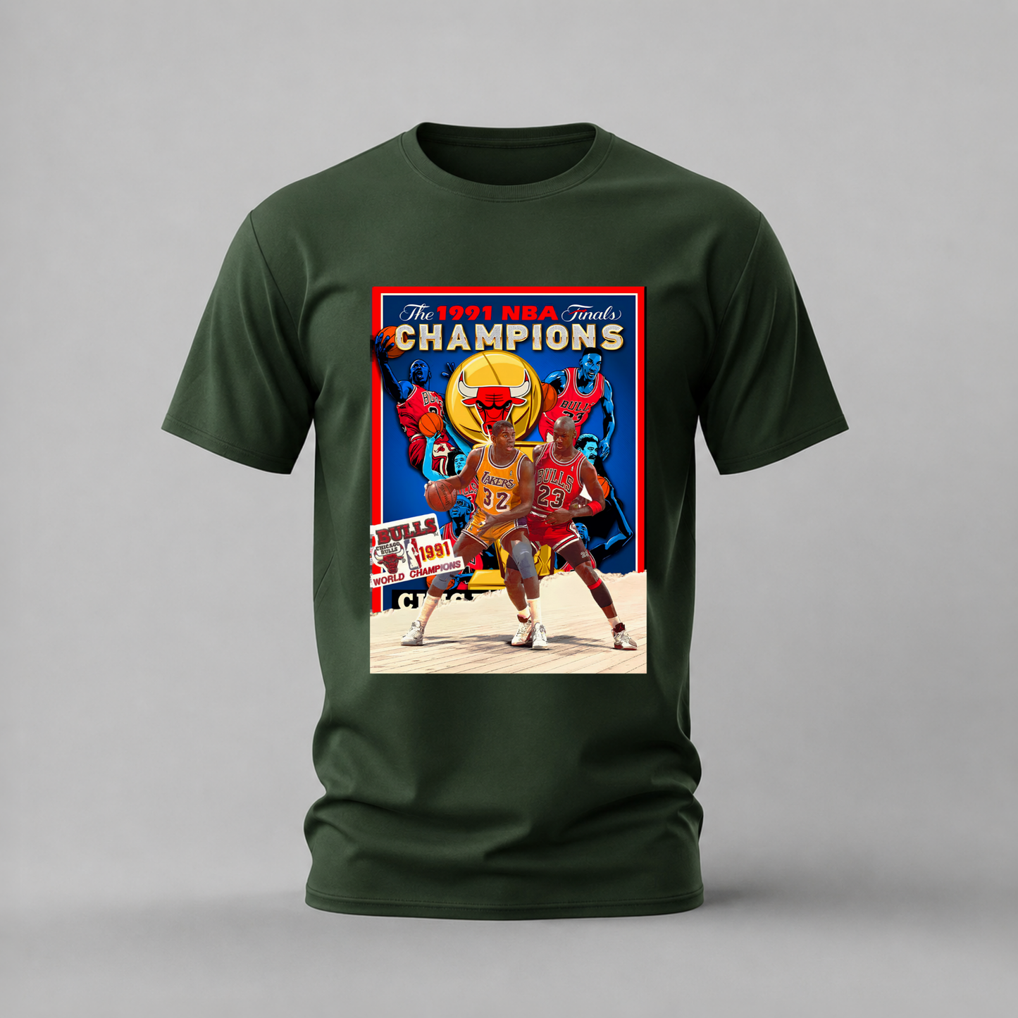 1991 NBA FINALS CHAMPIONS Bulls Graphic T-Shirt