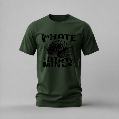 99% HATE MY OTHER 1% MIND Graphic T-Shirt