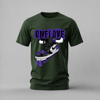 ONE LOVE Sneaker Graphic T-Shirt