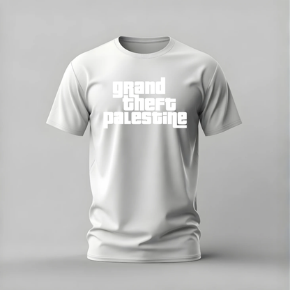 GRAND THEFT PALESTINE Graphic T-Shirt