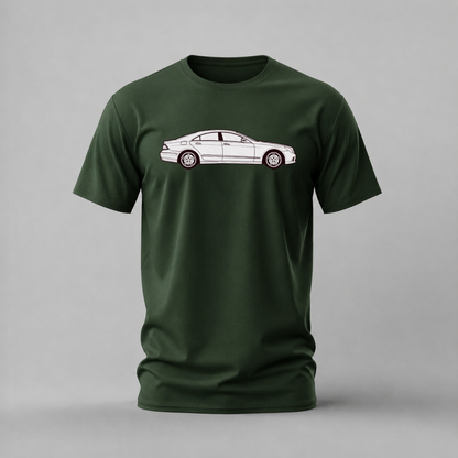 MERCEDES CLS Line Art Graphic T-Shirt