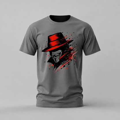 ANONYMOUS RED HAT Graphic T-Shirt