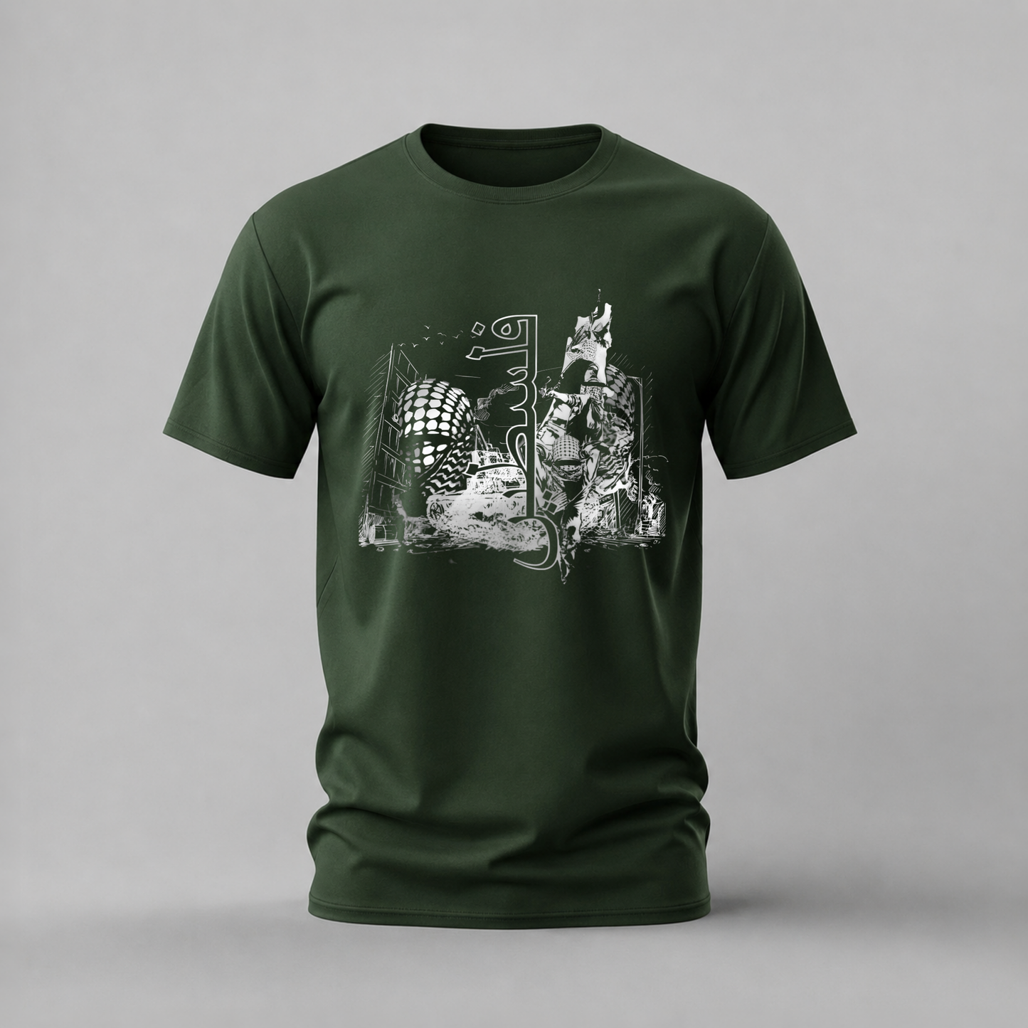PALESTINE Resistance Graphic T-Shirt