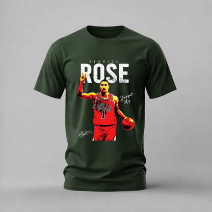 DERRICK ROSE Youngest MVP Graphic T-Shirt
