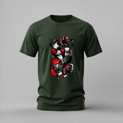 TRUST NO ONE Snake Graphic T-Shirt