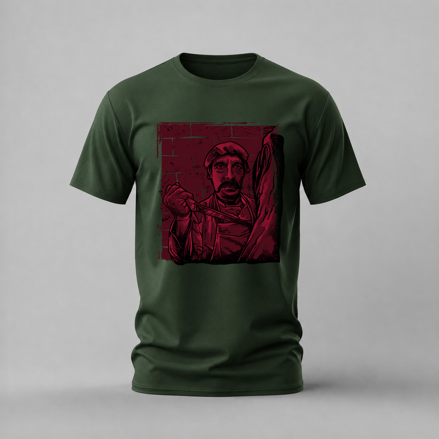 BUTCHER Knife Graphic T-Shirt
