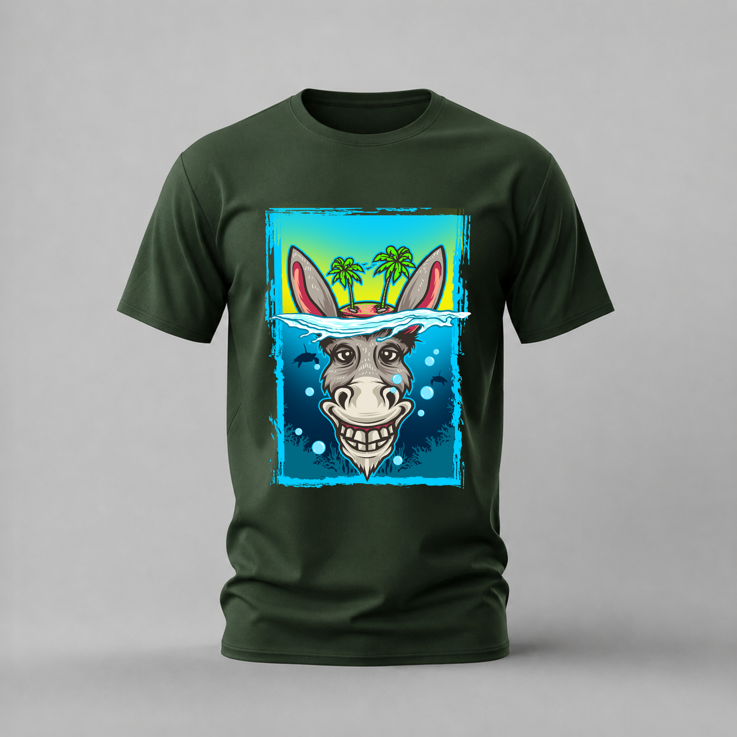 UNDERWATER DONKEY Graphic T-Shirt