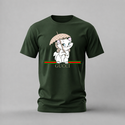 ARISTOCAT Gucci Style Graphic T-Shirt