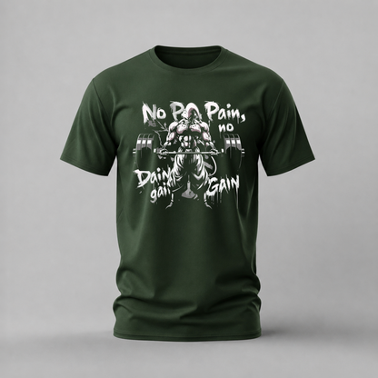 NO PAIN NO GAIN GOKU Graphic T-Shirt