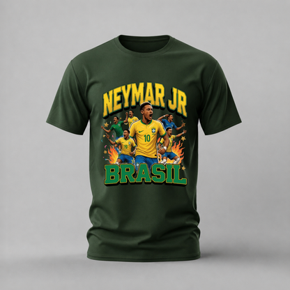 NEYMAR JR Brazil Graphic T-Shirt