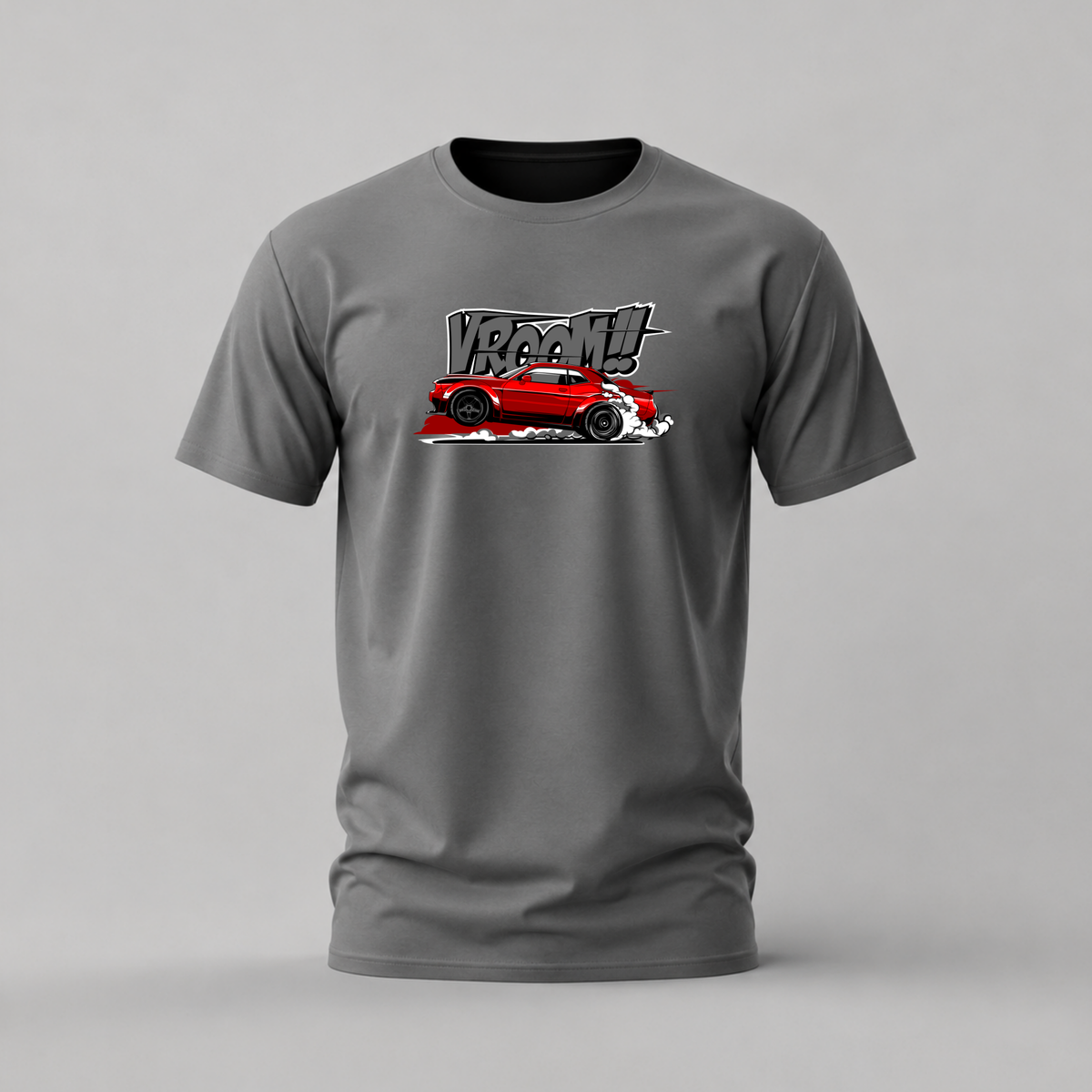 VROOM CHALLENGER Graphic T-Shirt