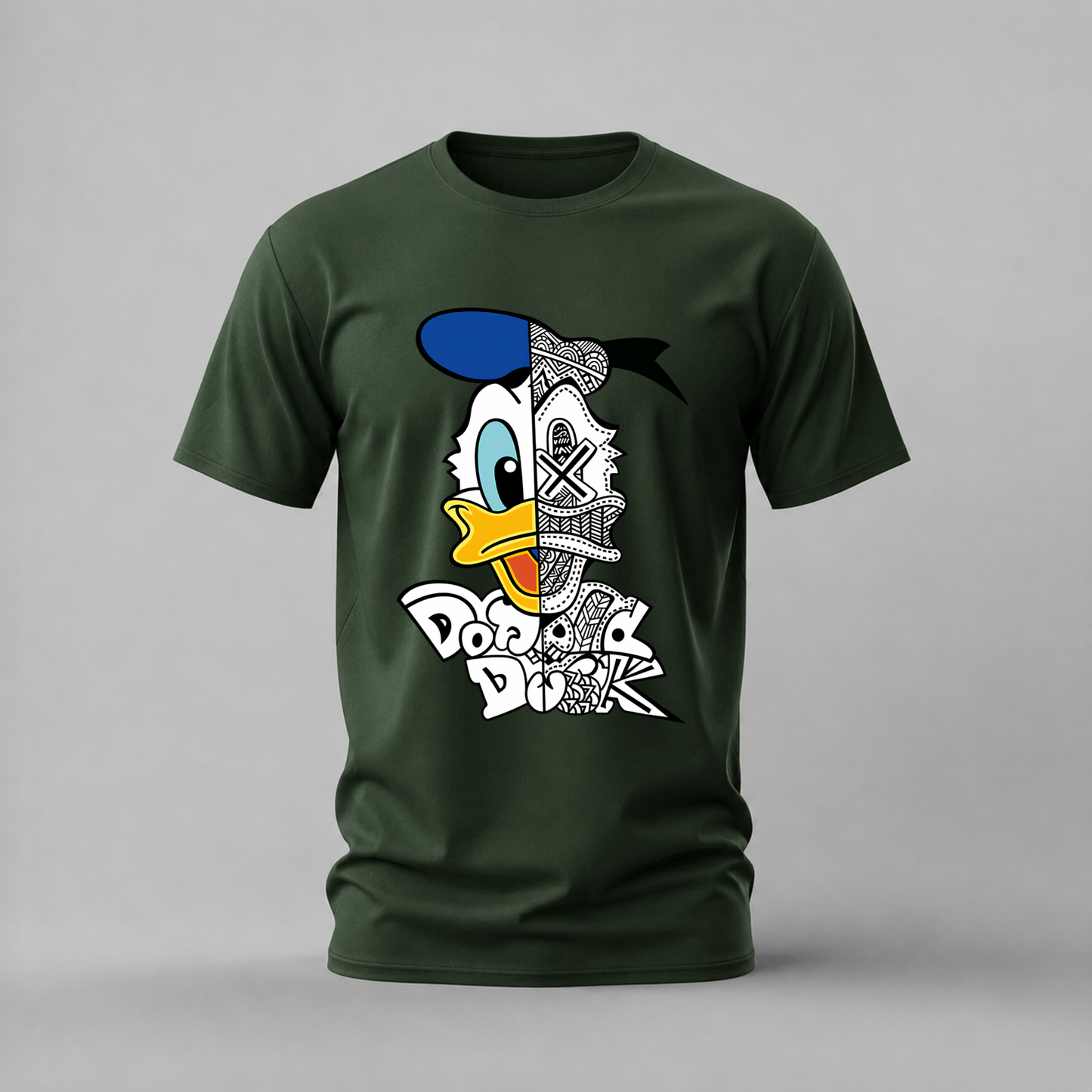 DONALD DUCK Street Art Graphic T-Shirt