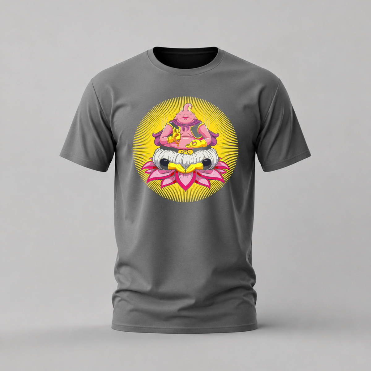 MAJIN BUU MEDITATION Graphic T-Shirt