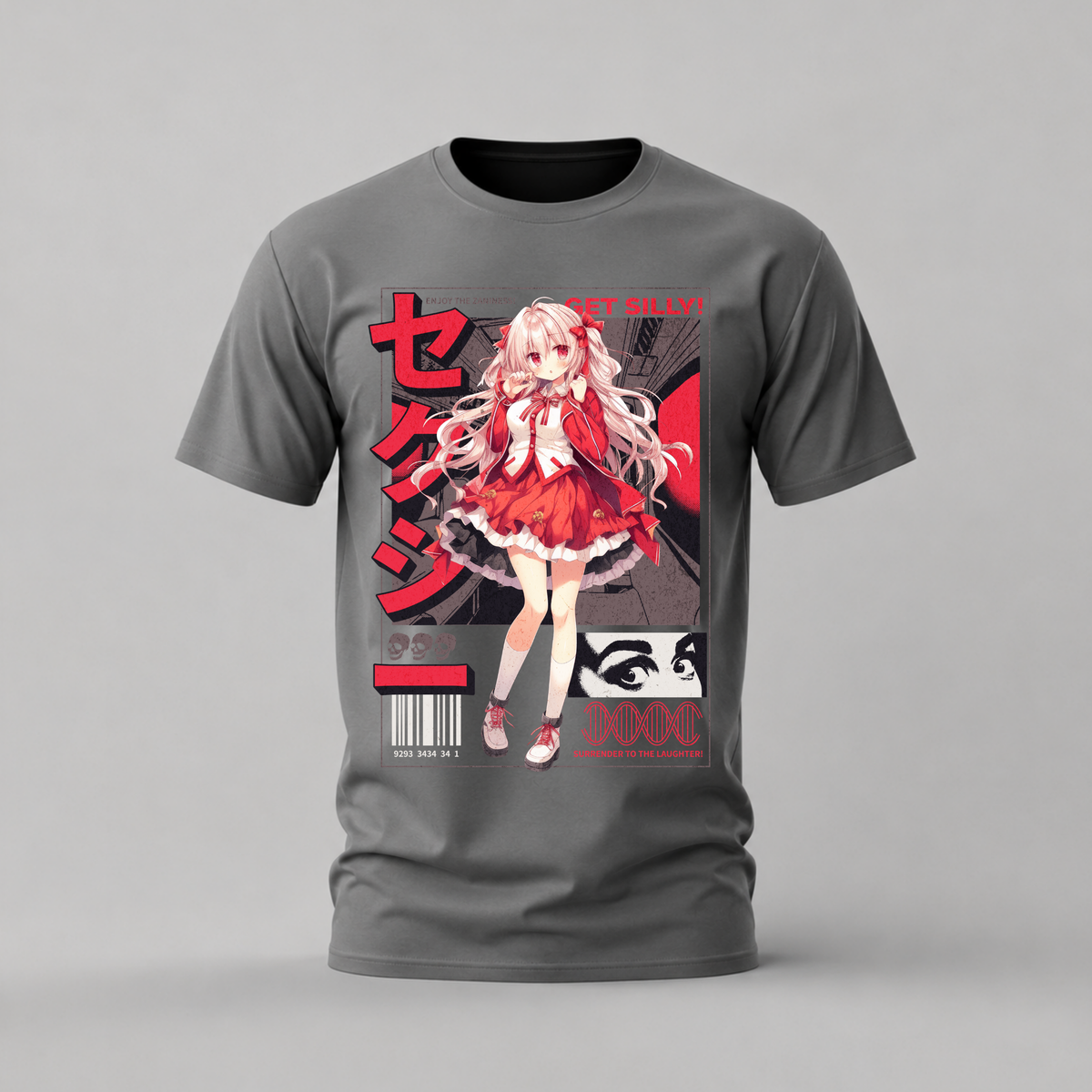 GET SILLY ANIME GIRL Graphic T-Shirt