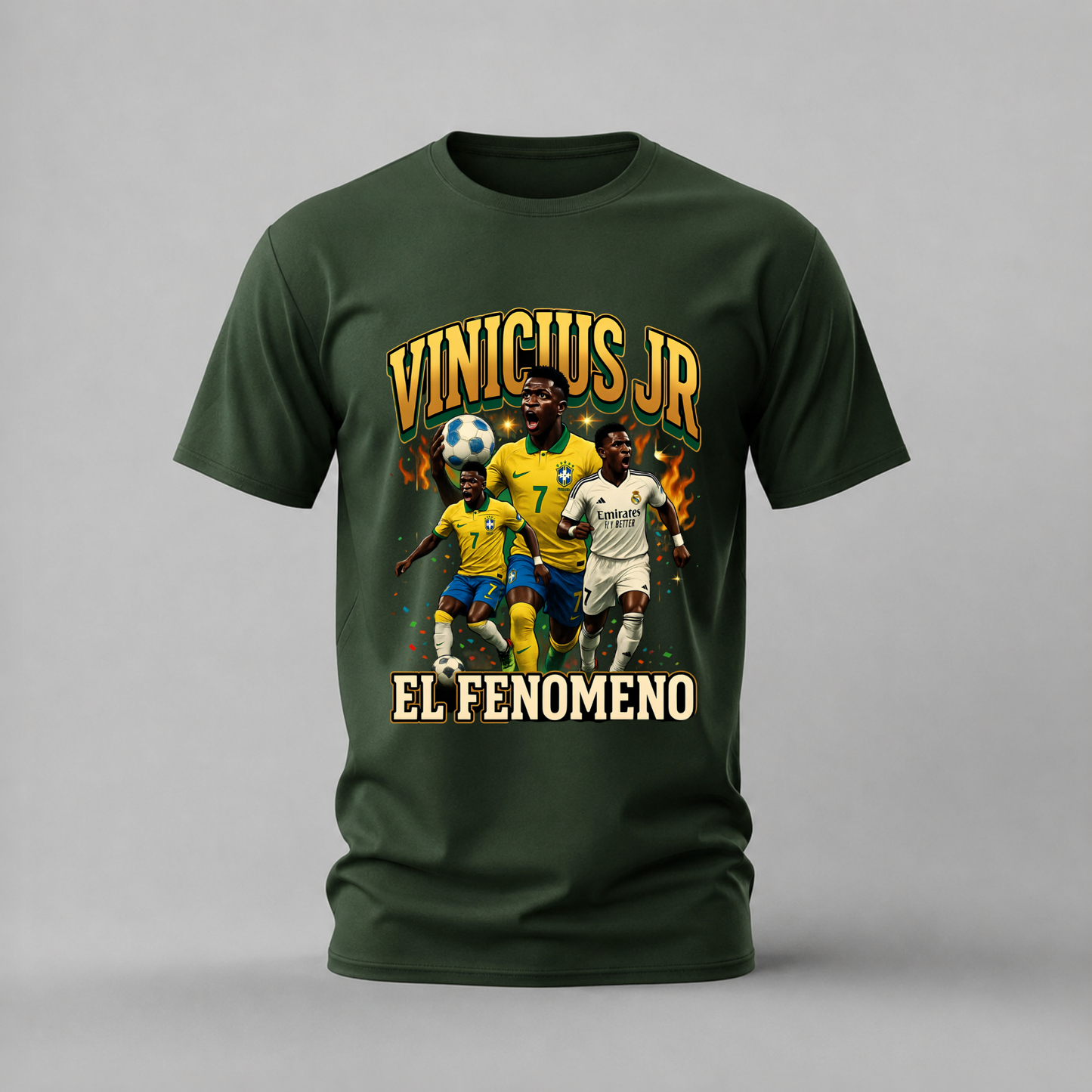 VINICIUS JR El Fenomeno Graphic T-Shirt