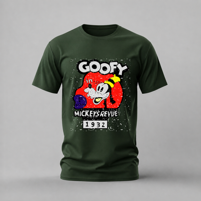 GOOFY Mickey's Revue 1932 Graphic T-Shirt