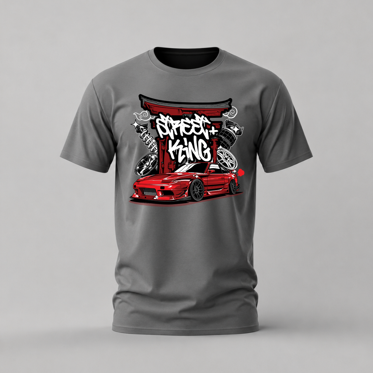 STREET KING Graphic T-Shirt