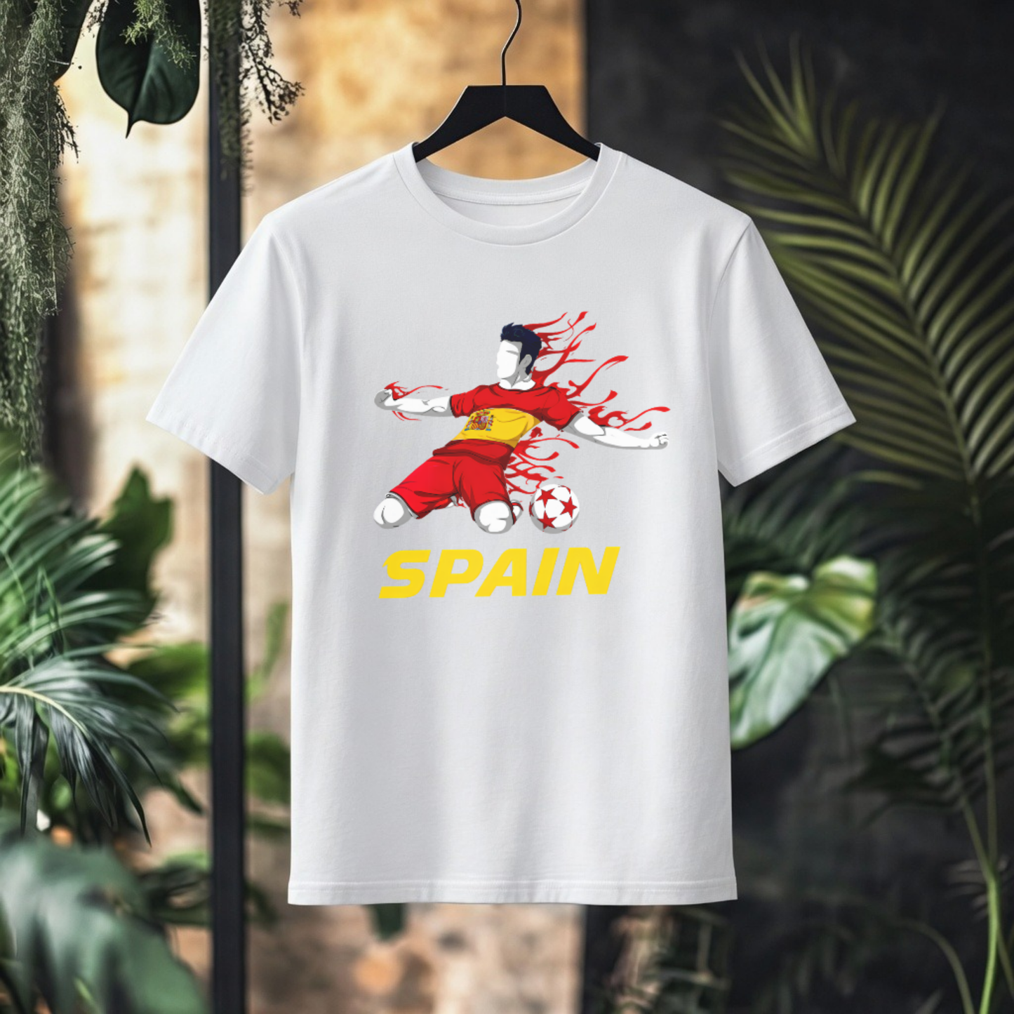 SPAIN Soccer Player Graphic T-Shirt