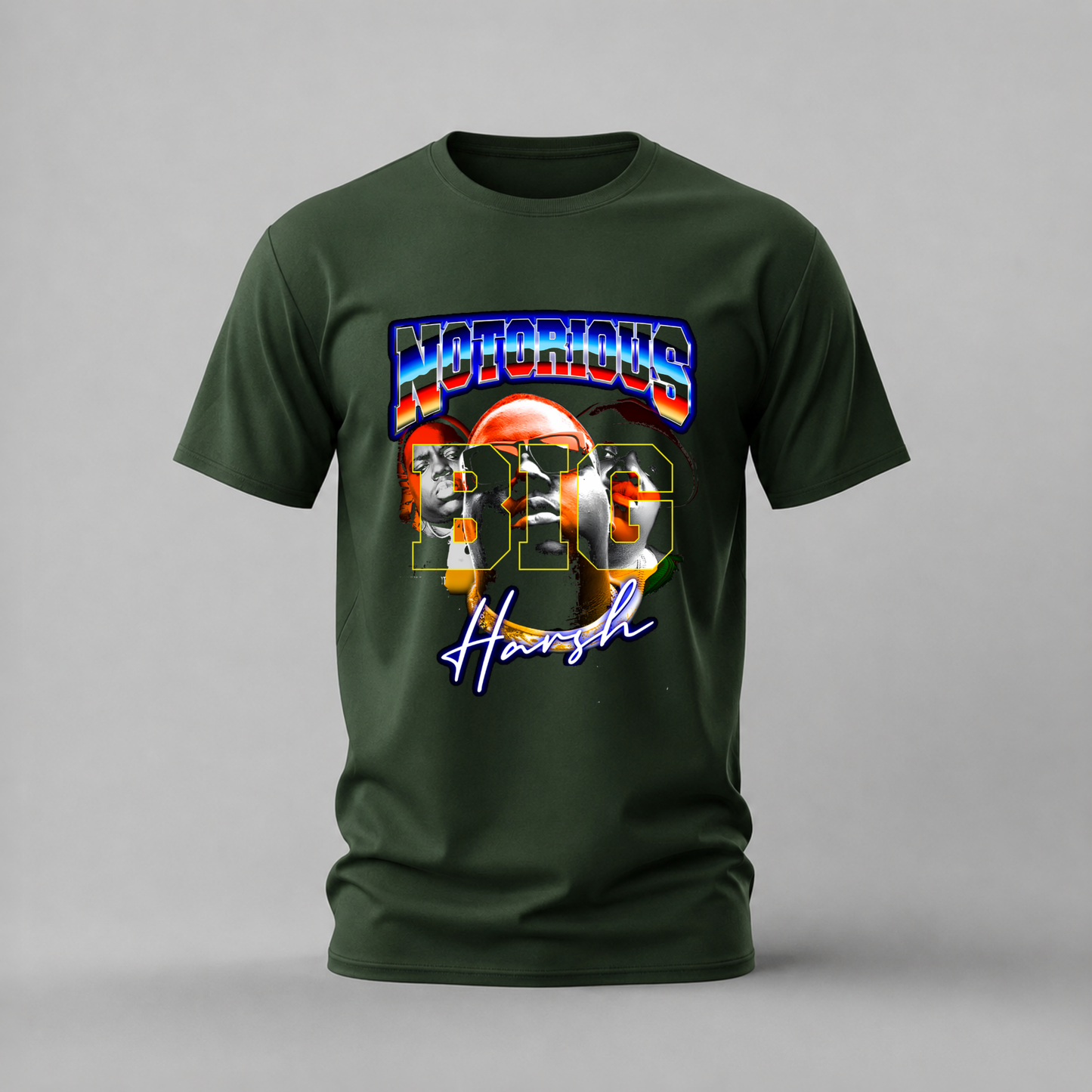 NOTORIOUS BIG Harsh Graphic T-Shirt