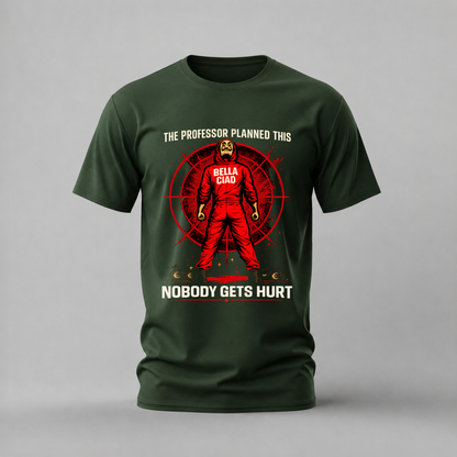 MONEY HEIST Professor Graphic T-Shirt