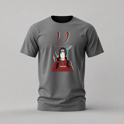ITACHI SUPREME GLITCH Graphic T-Shirt
