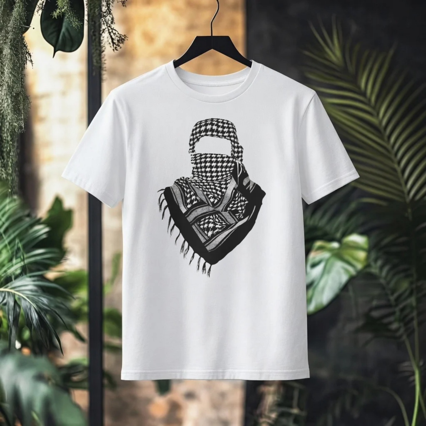KEFFIYEH Classic Pattern Graphic T-Shirt